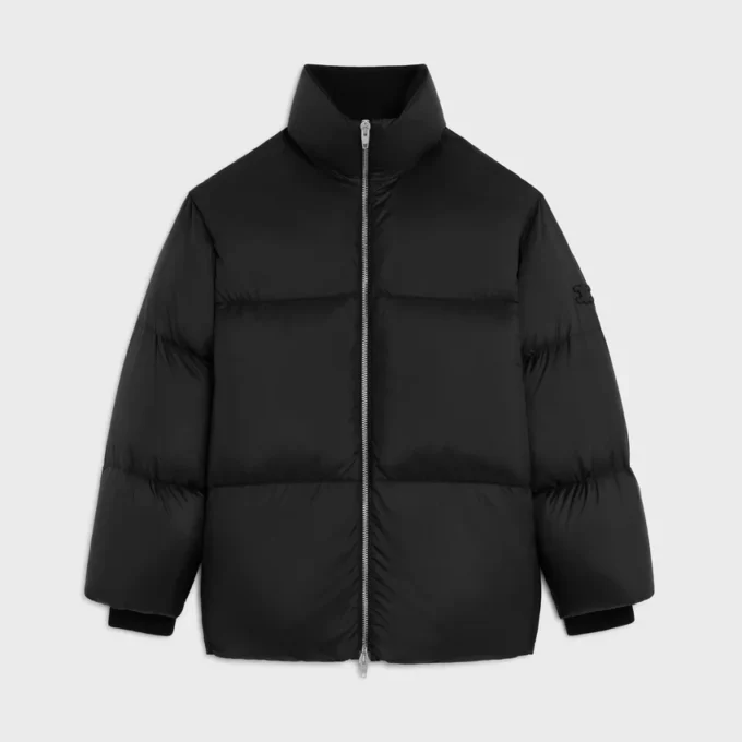 Long Puffer Jacket in Light Nylon Long Puffer Jacket in Light Nylon