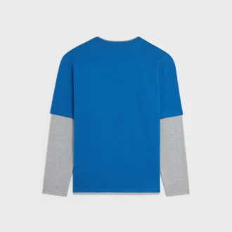 Long Sleeved T-Shirt in Cotton Jersey Long Sleeved T-Shirt in Cotton Jersey