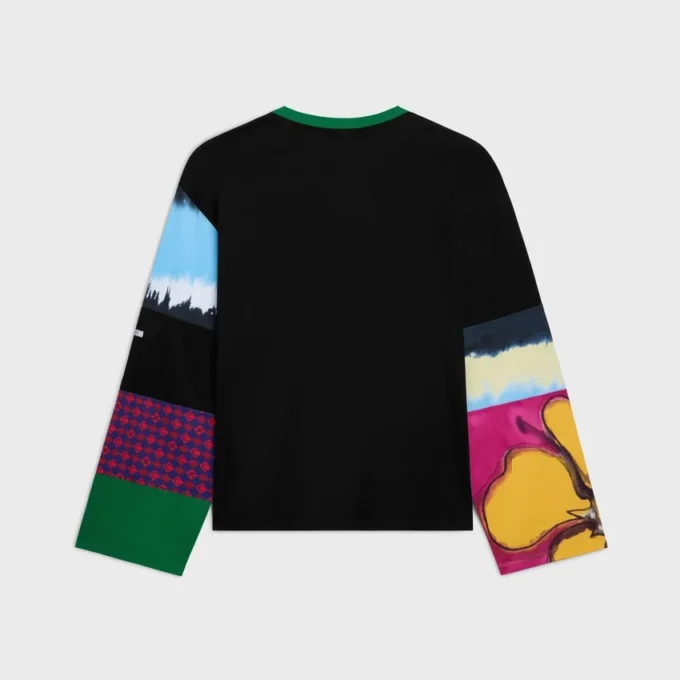 Long Sleeved T-Shirt in Cotton Jersey Long Sleeved T-Shirt in Cotton Jersey