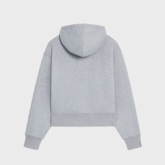 Loose Hoodie in Cotton Fleece