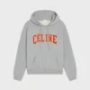 Loose Zip up Hoodie in Cotton Fleece