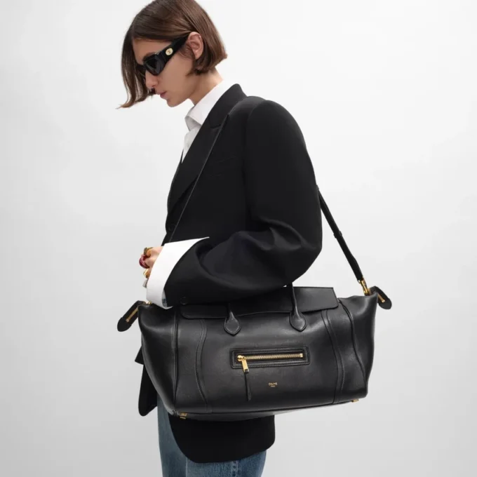 Luggage in Supple Shiny Lambskin Luggage in Supple Shiny Lambskin