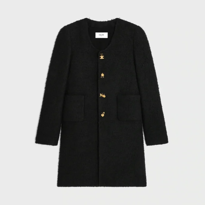 Maggie Coat in Cashmere and Wool Natta