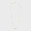 Maillon Triomphe Necklace in Yellow Gold and Diamonds