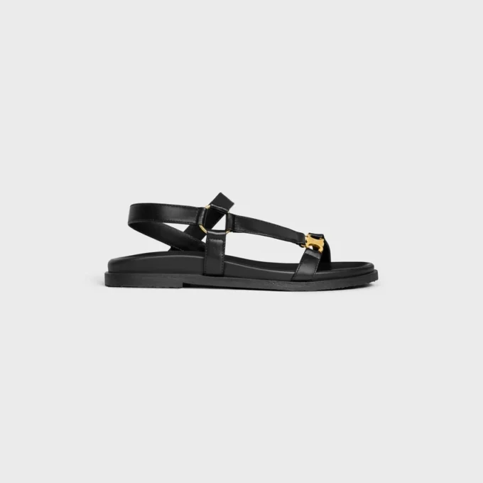 Maud Sandal with Triomphe in Calfskin Maud Sandal with Triomphe in Calfskin