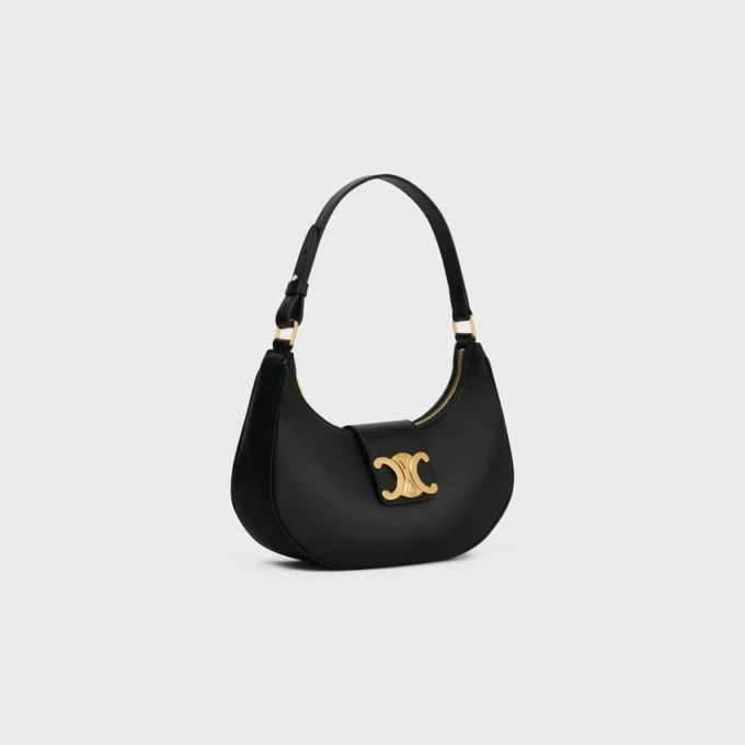 Medium Ava Triomphe Bag in Smooth Calfskin