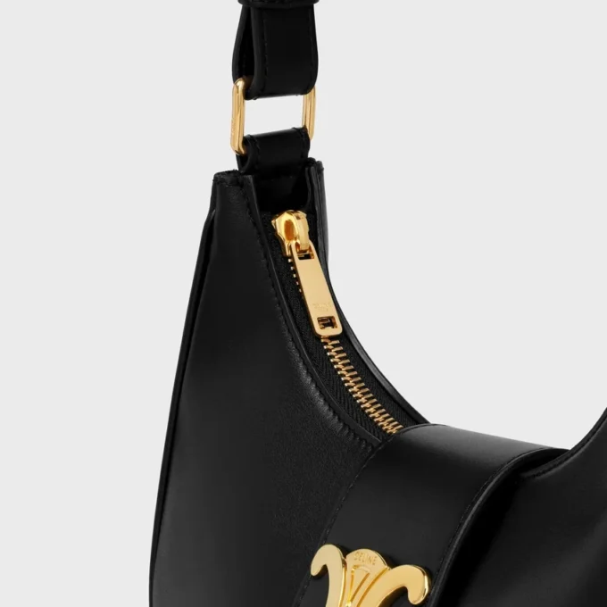 Medium Ava Triomphe Bag in Smooth Calfskin