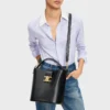 Medium Bucket Louise in Smooth Calfskin