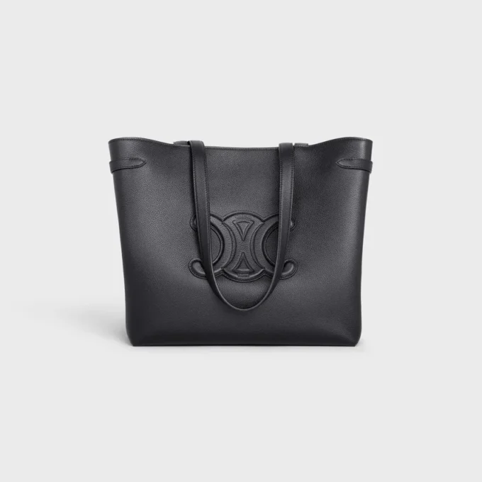 Medium Cabas AnaïS Cuir Triomphe in Grained Calfskin