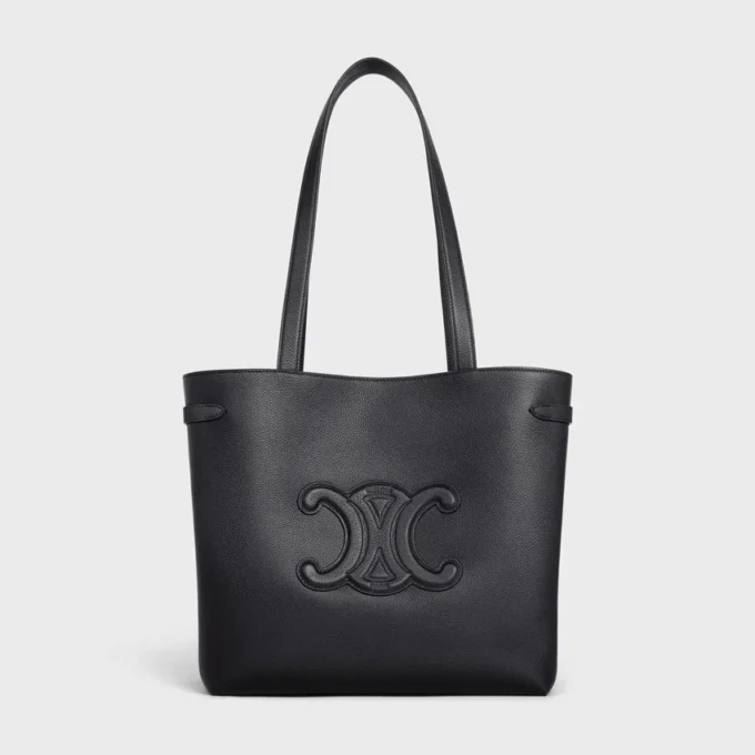 Medium Cabas AnaïS Cuir Triomphe in Grained Calfskin