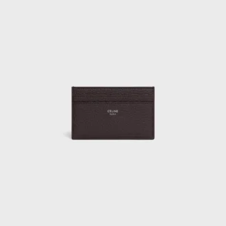 Medium Card Holder in Grained Calfskin Medium Card Holder in Grained Calfskin