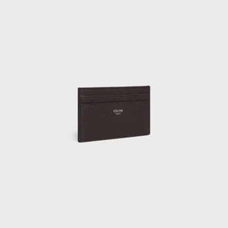 Medium Card Holder in Grained Calfskin Medium Card Holder in Grained Calfskin