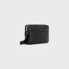 Medium Messenger Bag in Calfskin with Triomphe Embossed Medium Messenger Bag in Calfskin with Triomphe Embossed