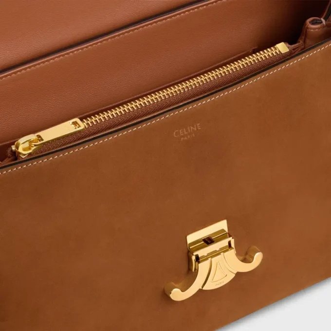 Medium Nino Bag in Nubuck Calfskin