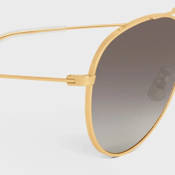 Metal Frame 01 Sunglasses in Metal with Polarized Lenses Metal Frame 01 Sunglasses in Metal with Polarized Lenses