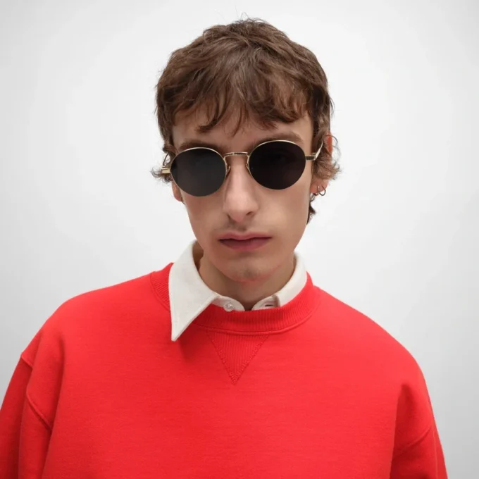 Metal Frame 28 Sunglasses in Metal