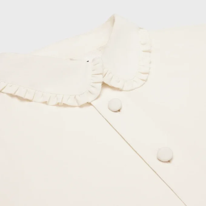 Mia Shirt in Silk Crepe and Acetate Mia Shirt in Silk Crepe and Acetate