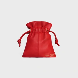 Micro Crystal Pouch in Smooth Lambskin Micro Crystal Pouch in Smooth Lambskin
