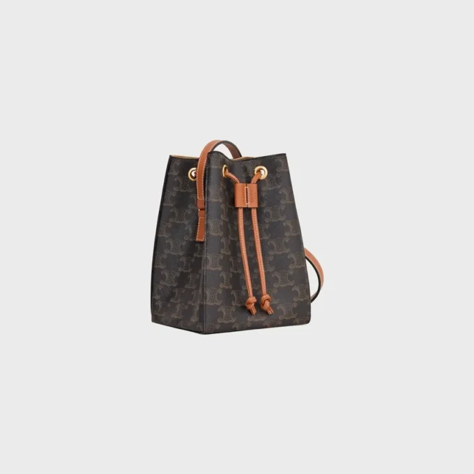 Micro Sailor in Triomphe Canvas and Calfskin Micro Sailor in Triomphe Canvas and Calfskin