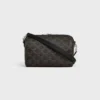 Mini Boston in Triomphe Canvas and Calfskin