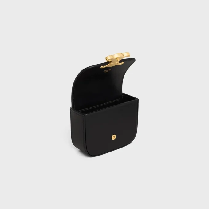 Mini Chain Claude in Shiny Calfskin Mini Chain Claude in Shiny Calfskin