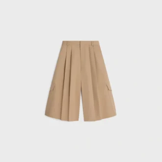 Montauk Cargo Shorts in Cotton and Linen Montauk Cargo Shorts in Cotton and Linen