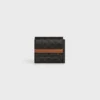 Origami Card Holder in Triomphe Canvas and Lambskin