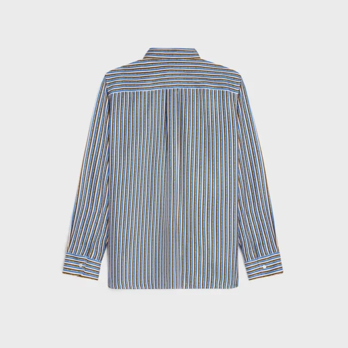 Oversized Shirt in Silk Twill