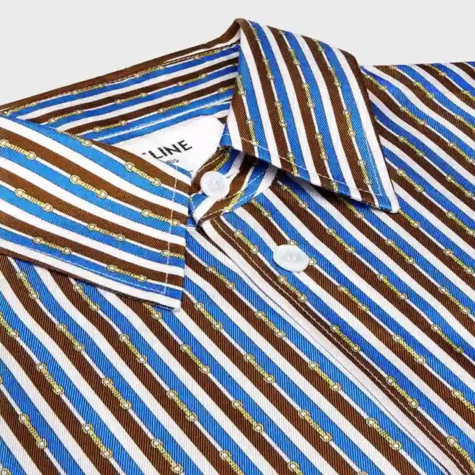Oversized Shirt in Silk Twill