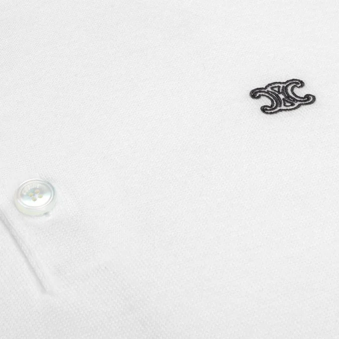 Polo Sweater in Fine Cotton