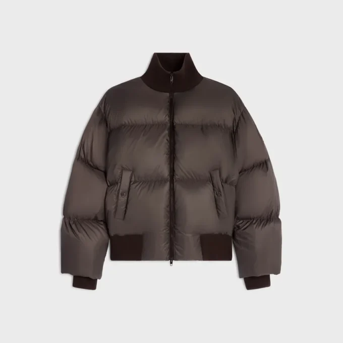 Puffer Jacket in Light Nylon