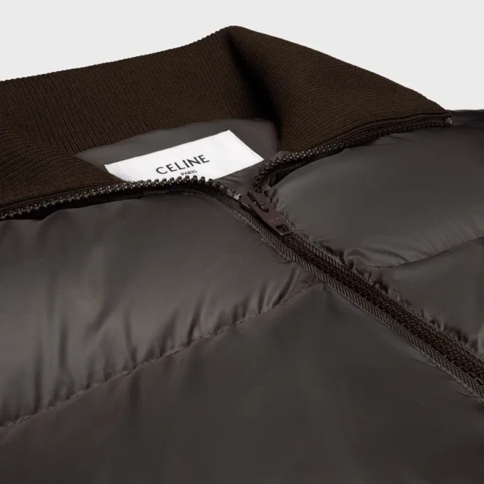 Puffer Jacket in Light Nylon