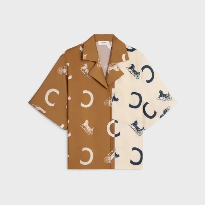 Pyjama Shirt in Silk Twill Pyjama Shirt in Silk Twill