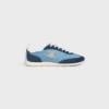 Racer Sneaker in Nylon, Suede Calfskin and Calfskin
