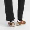 Racer Sneaker in Nylon, Suede Calfskin and Calfskin