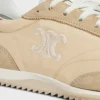 Racer Sneaker in Nylon, Suede Calfskin and Calfskin