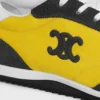Racer Sneaker in Nylon, Suede Calfskin and Calfskin