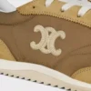 Racer Sneaker in Nylon, Suede Calfskin and Calfskin