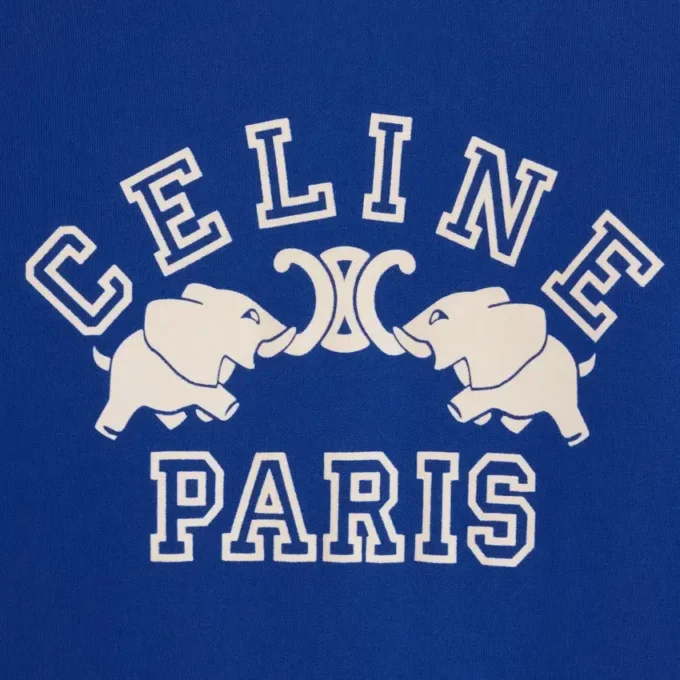 Regular Sweatshirt in Cotton Fleece