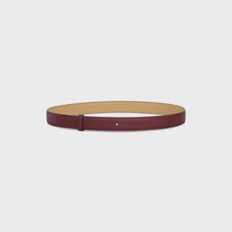 Reversible Strap 25Mm in Smooth and Grained Calfskin Reversible Strap 25Mm in Smooth and Grained Calfskin