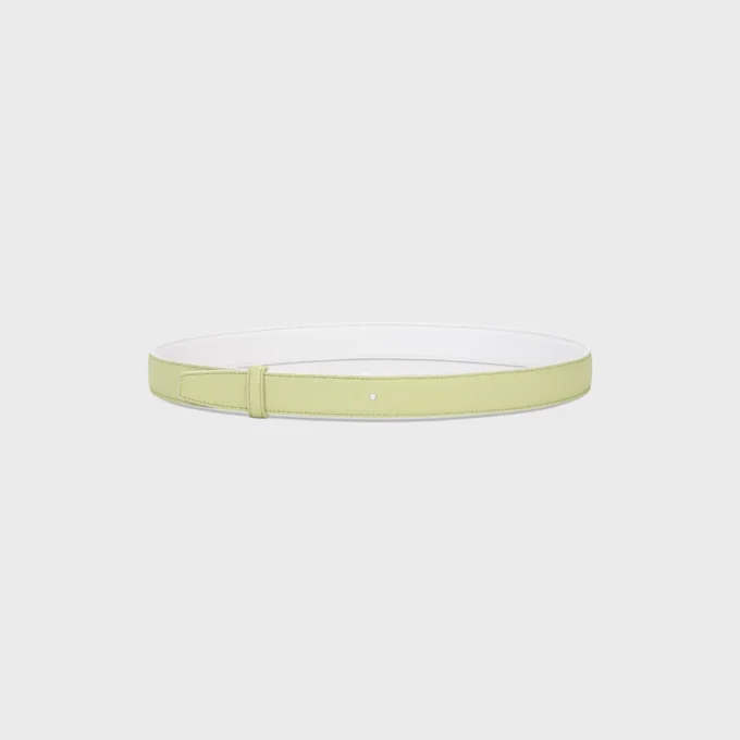 Reversible Strap 25Mm in Smooth and Grained Calfskin Reversible Strap 25Mm in Smooth and Grained Calfskin