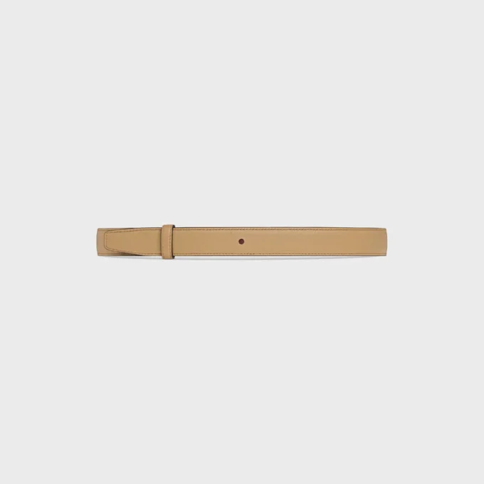 Reversible Strap 25Mm in Smooth and Grained Calfskin Reversible Strap 25Mm in Smooth and Grained Calfskin