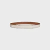 Reversible Strap 25Mm in Taurillon