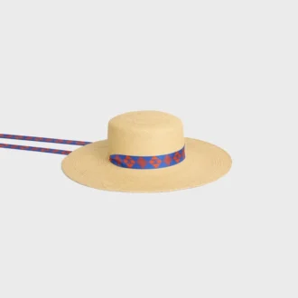 Ribbon Hat in Straw