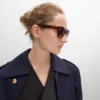 Round S332 Sunglasses in Acetate Round S332 Sunglasses in Acetate