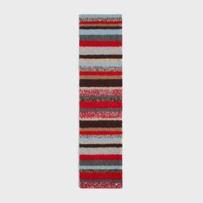 Scarf in Mouline Alpaca and Wool