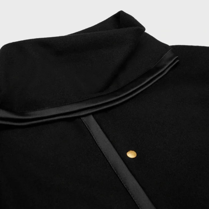 Scarf Jacket in Wool Cloth Scarf Jacket in Wool Cloth