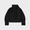 Scarf Jacket in Wool Cloth Scarf Jacket in Wool Cloth