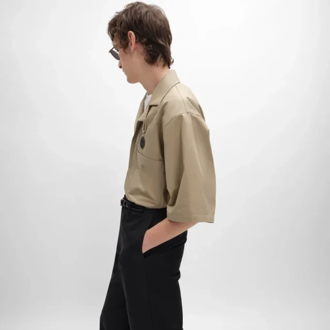Scout Shirt in Light Cotton Gabardine Scout Shirt in Light Cotton Gabardine