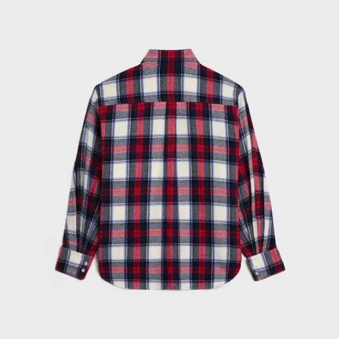Shirt in Checked Cashmere Shirt in Checked Cashmere